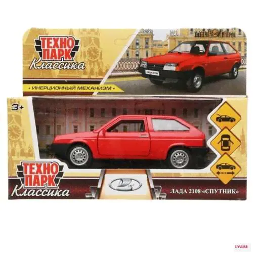 Машина Технопарк Lada-2108 Спутник 326421-0