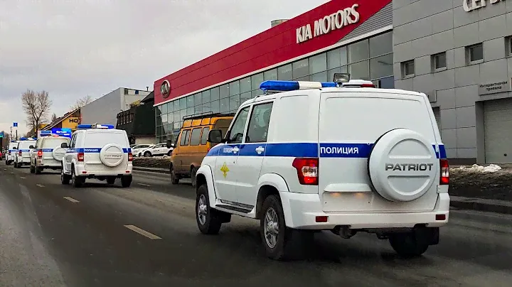Новые ПОЛИЦЕЙСКИЕ УАЗИКИ Patriot