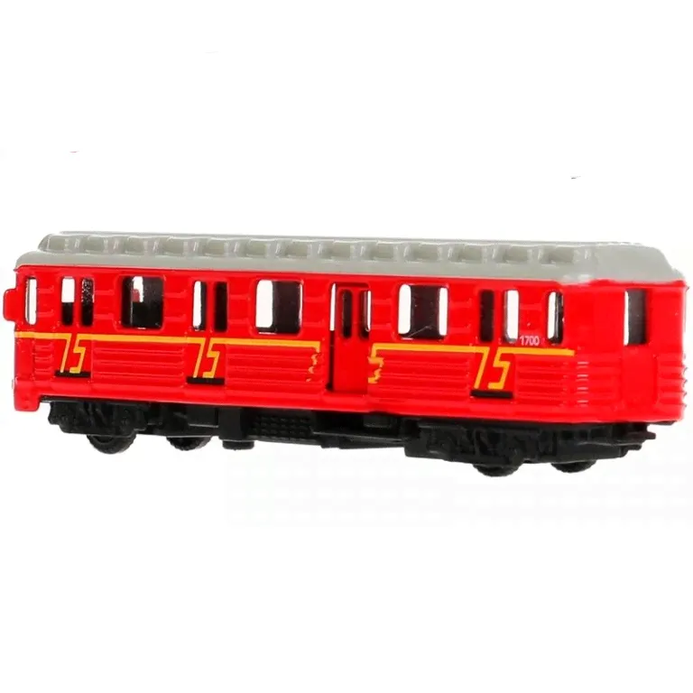 Технопарк Вагон Метро 314357 / цвет красный-0