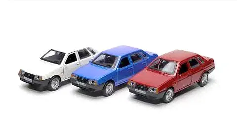 Машина металлическая Lada 21099 «Спутник», Технопарк 21099-12-RD