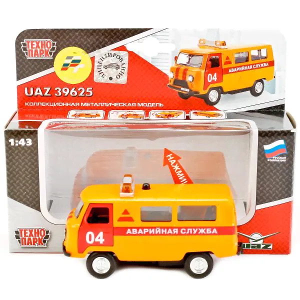 Технопарк Машина Аварийная служба, 1:43-0
